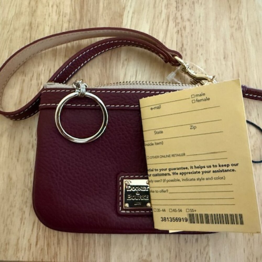 Dooney & Bourke Coin Wristlet Purse NWT - Picture 4 of 7